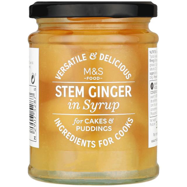 M & S Stem Ginger in Syrup, 350g