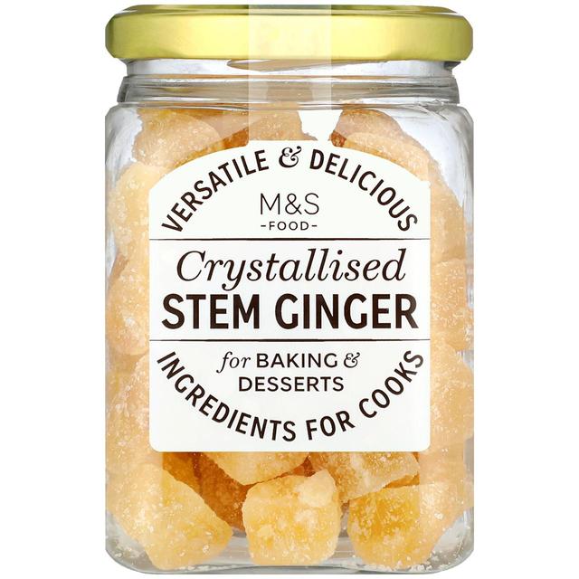 M & S Crystallised Stem Ginger, 200g