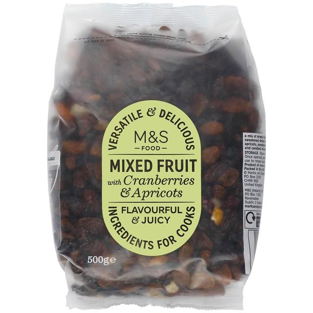 M & S Mixed Fruit With Cranberry & Apricot, 500g