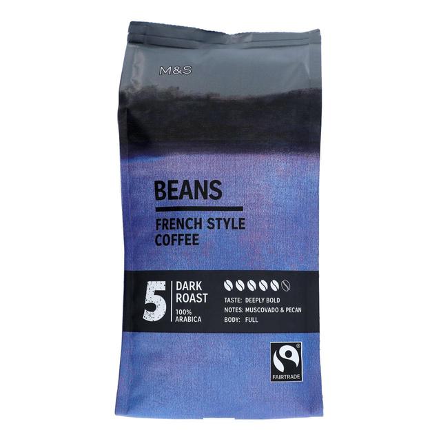 M & S Fairtrade French Coffee Beans, 227g