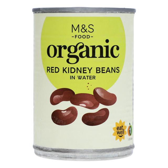 M & S Organic Red Kidney Beans in Water, 400g