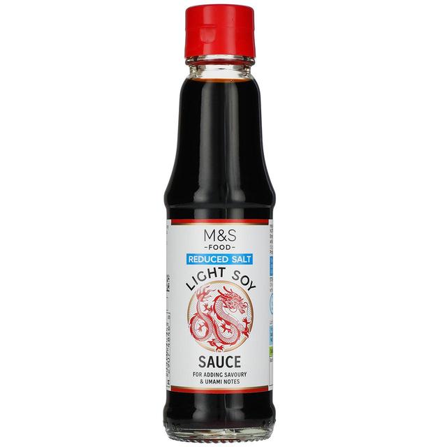 M & S Light Soy Sauce Reduced Salt, 150ml