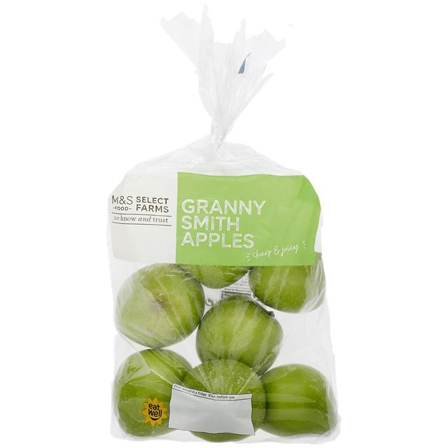 M & S Granny Smith Apples, 7 Per Pack