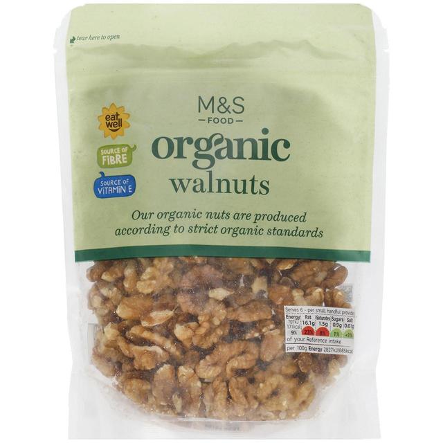 M & S Organic Walnuts, 150g