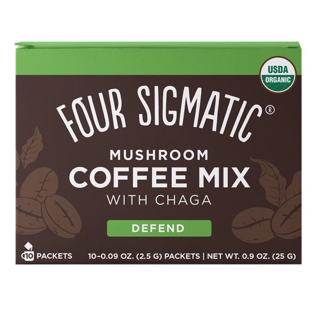 Four Sigmatic Mushroom Coffee Chaga & Cordyceps, 10 per Pack