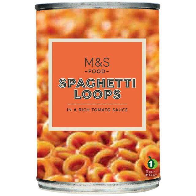 M & S Spaghetti Loops, 410g