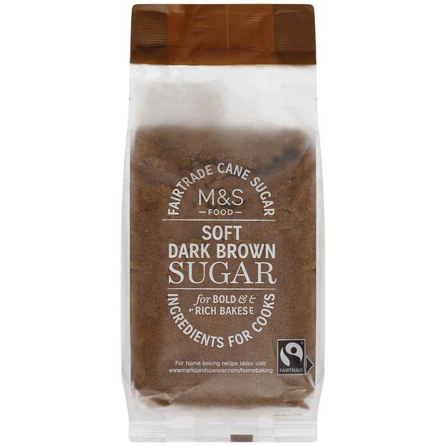 M & S Fairtrade Dark Brown Soft Sugar, 500g