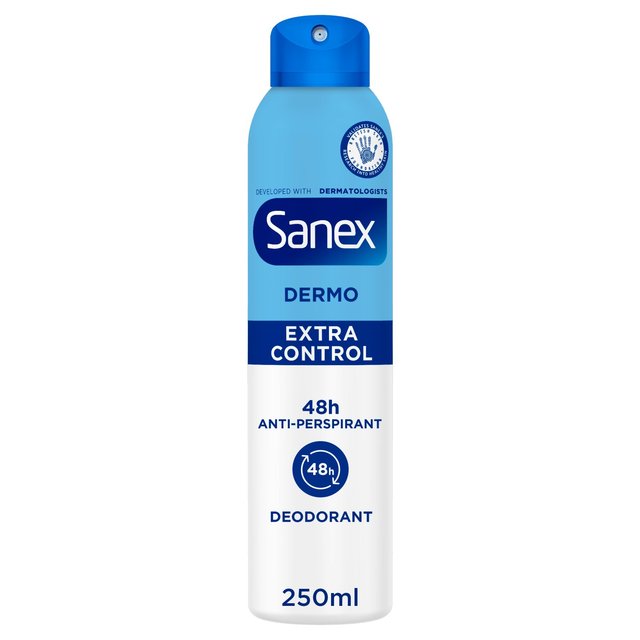 Sanex Dermo Extra Control Antiperspirant Deodorant Spray, 250ml