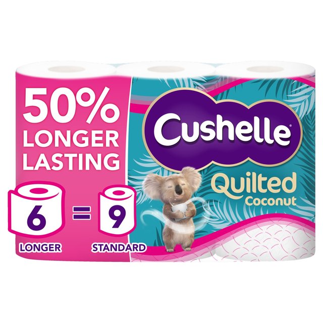 Cushelle Ultra Quilted Coconut Toilet Roll | Ocado