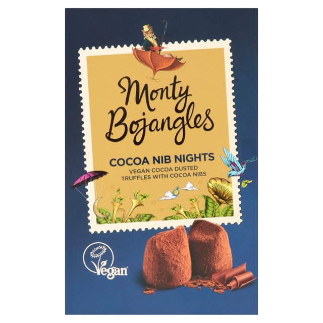 Monty Bojangles Cocoa Nib Nights Vegan Truffles, 180g