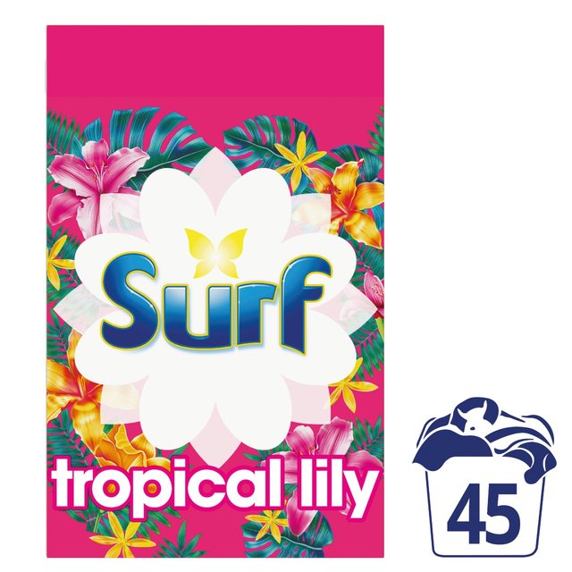 Surf Washing Powder Tropical Lily & Ylang-Ylang 45 Wash, 2.25kg