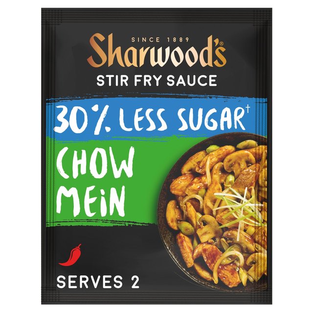 Sharwood’s Chow Mein 30% Less Sugar Stir Fry Sachet, 120g