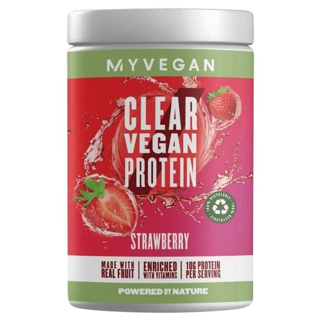 MyVegan Strawberry Clear Vegan Protein Powder, 320g