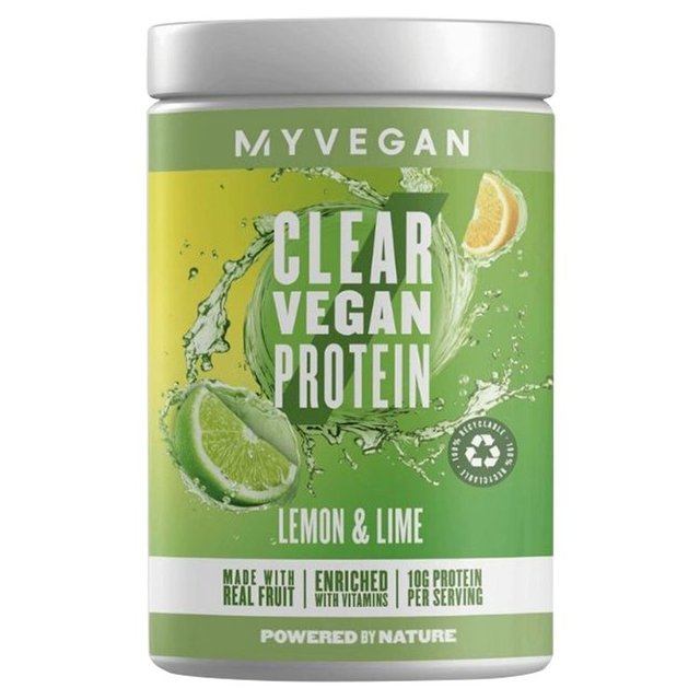 MyVegan Lemon & Lime Clear Vegan Protein Powder, 320g