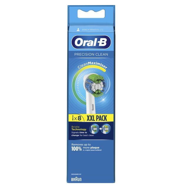Oral-B Precision Clean Toothbrush Heads, 8 Per Pack