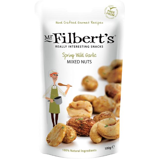 Mr Filbert’s Spring Wild Garlic Mixed Nuts, 100g