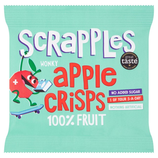 Scrapples Apple Fruit Crisps, 12g
