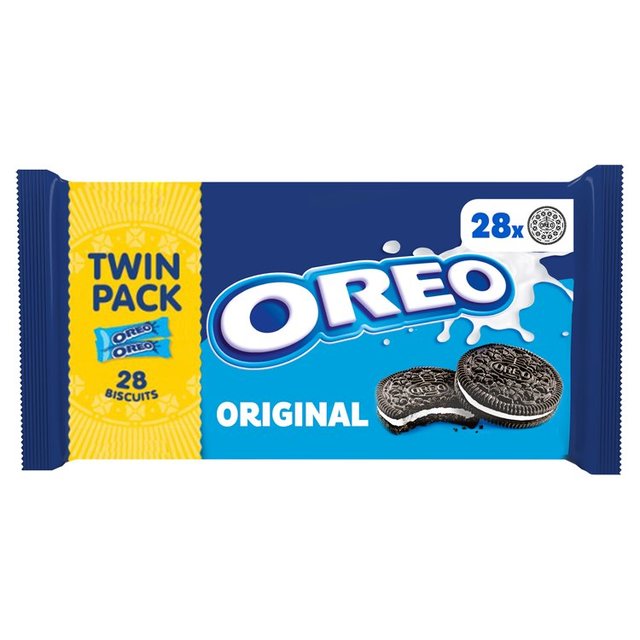Oreo Chocolate Sandwich Biscuit Twin Pack, 2 x 154g