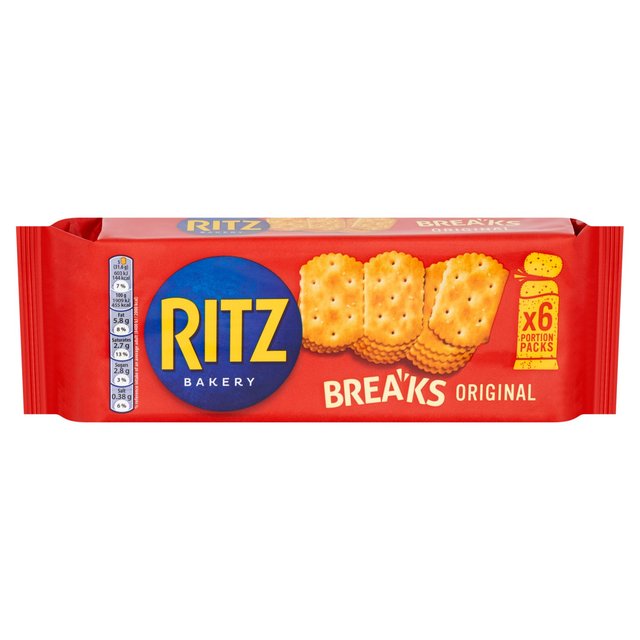 Ritz Breaks Original Crackers, 6 x 31.6g