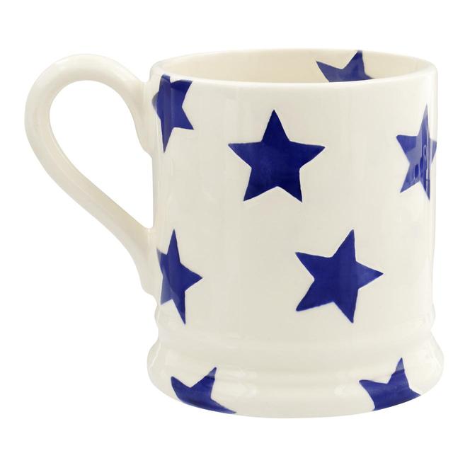 Emma Bridgewater Blue Star Mug, 9.3x12.1cm