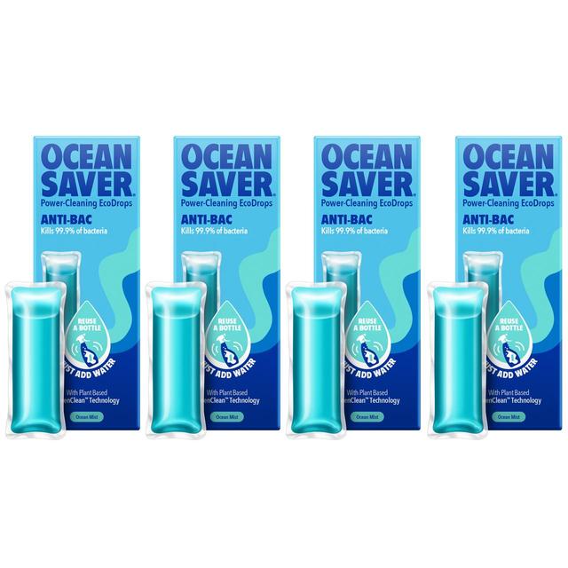 OceanSaver EcoDrop AntiBac Multipack, 4 x 10ml