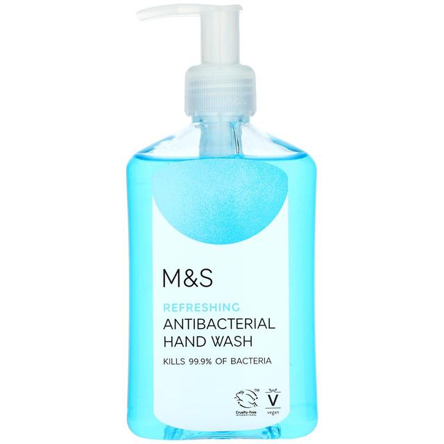 M & S Refreshing Antibacterial Hand Wash, 250ml