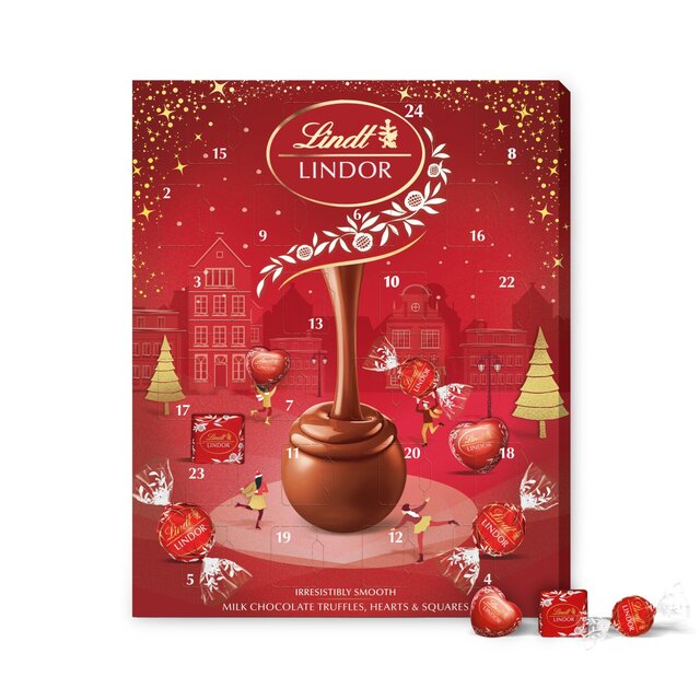 Lindt Lindor Milk Chocolate Advent Calendar Ocado