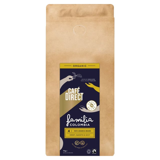 Cafedirect Organic Roaster’s Choice Coffee Beans, 1kg