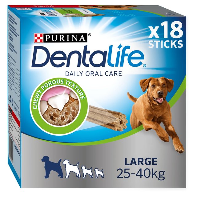 Dentalife Large Dog Dental Chews, 18 x 106g