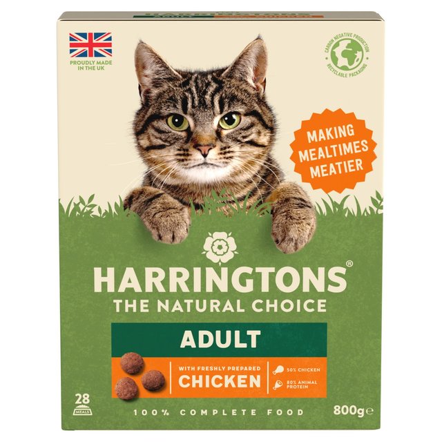 Harringtons Complete Adult Chicken Cat Food, 800g