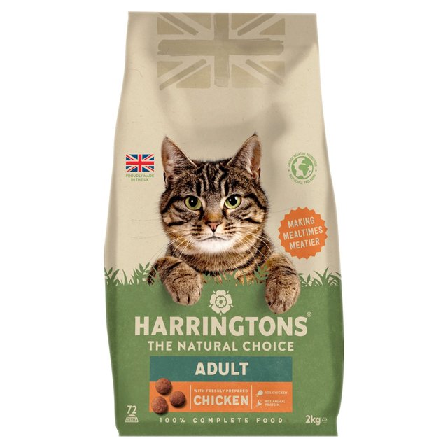 Harringtons Complete Adult Chicken Cat Food, 2kg