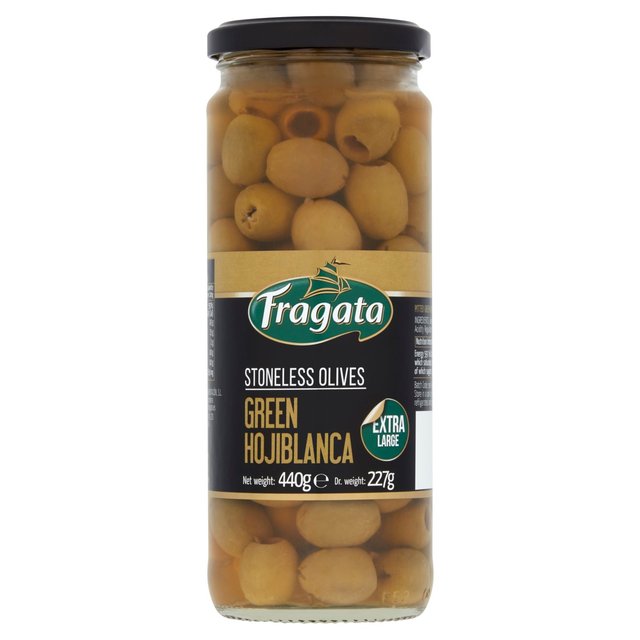Fragata Pitted Green Olives, 440g