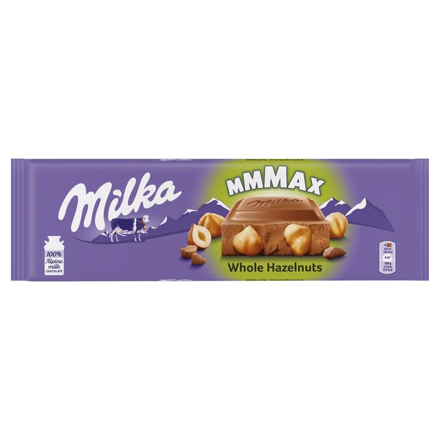 Milka Max Hazelnut Chocolate Bar, 270g