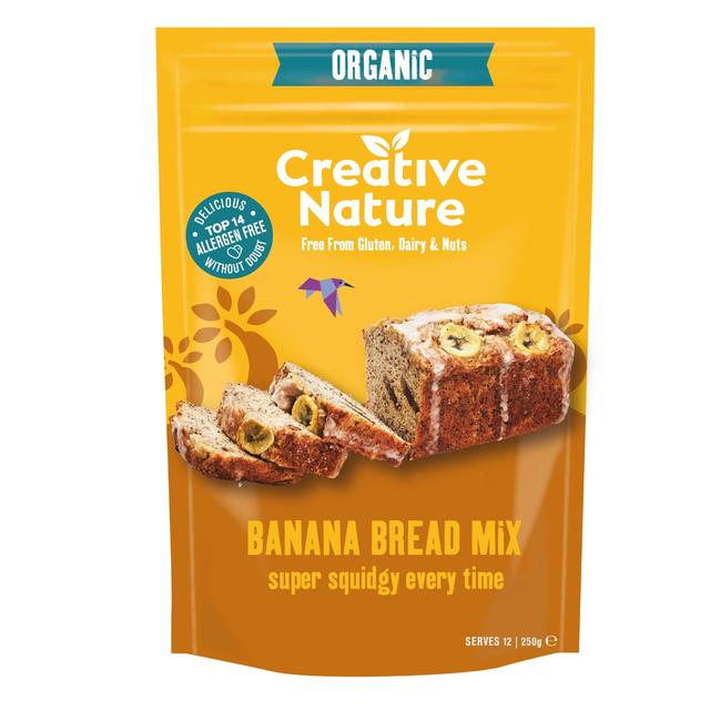 Creative Nature Wholegrain Banana Bread Baking Mix, 250g