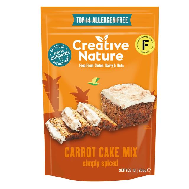 Creative Nature Carrot Cake Loaf Mix, 250g
