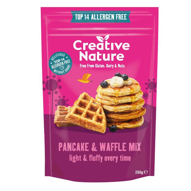 Creative Nature Pancake and Waffle Mix, 266g