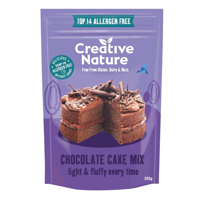 Creative Nature Cacao Rich Chocolate Cake Baking Mix, 300g