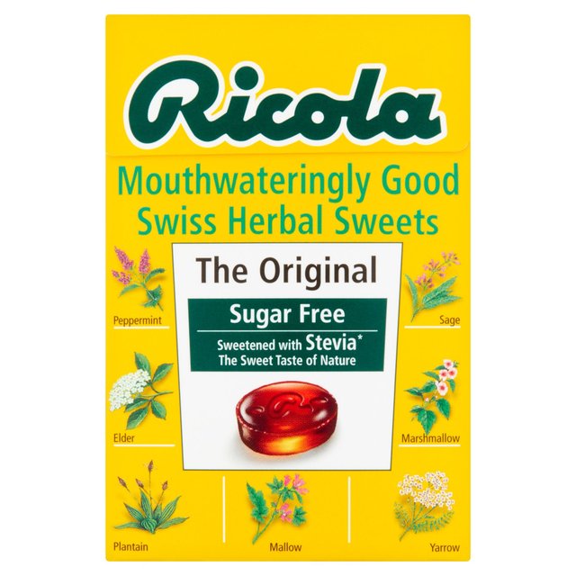 Ricola Original Swiss Herb Sugar Free, 45g