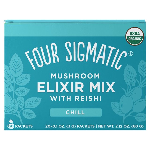 Four Sigmatic Reishi Mushroom Elixir, 20 per Pack
