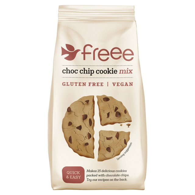 Doves Farm Freee Gluten Free Chocolate Chip Cookie Mix, 350g