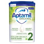 Aptamil Organic 2 Follow On Baby Milk Formula Powder 6-12 Months 