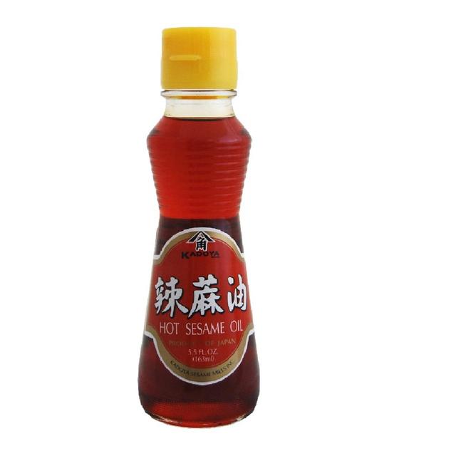 Kadoya La-Yu Hot Sesame Oil, 163ml
