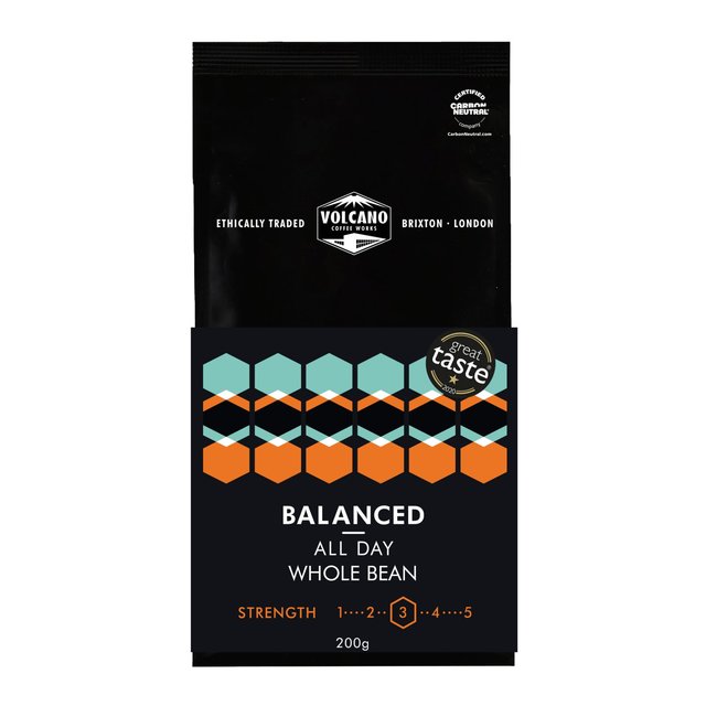 Volcano Coffee Works Balanced Brazil Whole Bean, 200g
