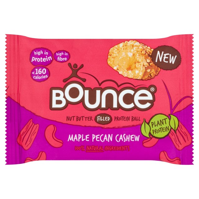 Bounce Plant Protein Maple Pecan Cashew Ball, 35g