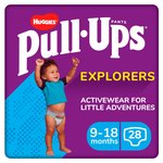 Huggies Pull-Ups Explorers Boys Nappy Pants, Size 3-4 (9-18 mths)
