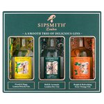 Sipsmith Mini Gin Trio Gift Set