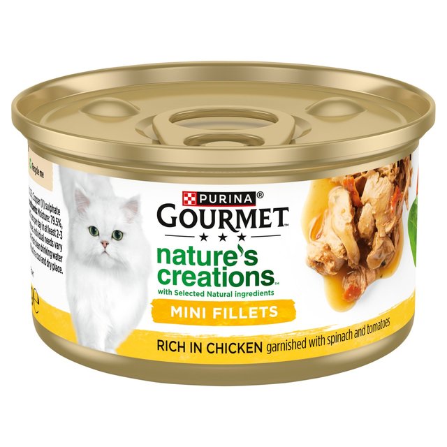 Gourmet Nature’s Creations Cat Food With Chicken, 85g