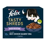 Felix Tasty Shreds Mixed Selection in Gravy Wet Cat Food