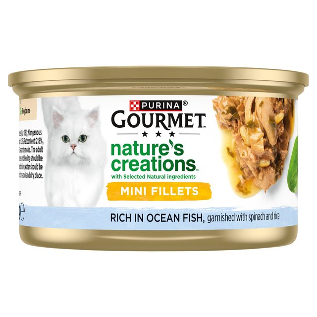 Gourmet Natures Creations Cat Food With Ocean Fish, 85g