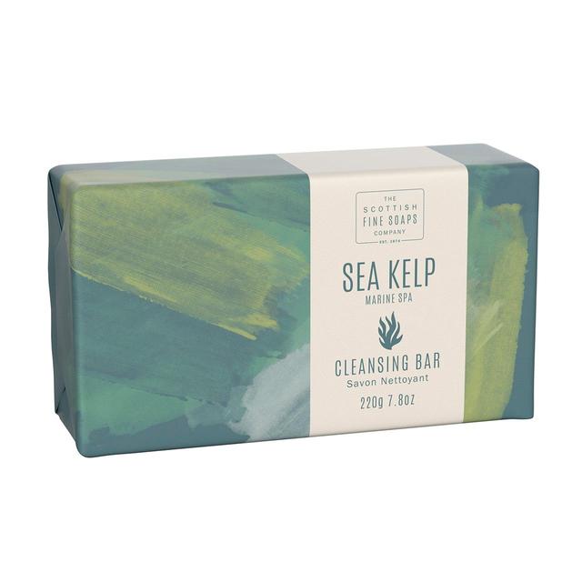 Scottish Fine Soaps Sea Kelp Marine Spa Cleansing Bar, 220g